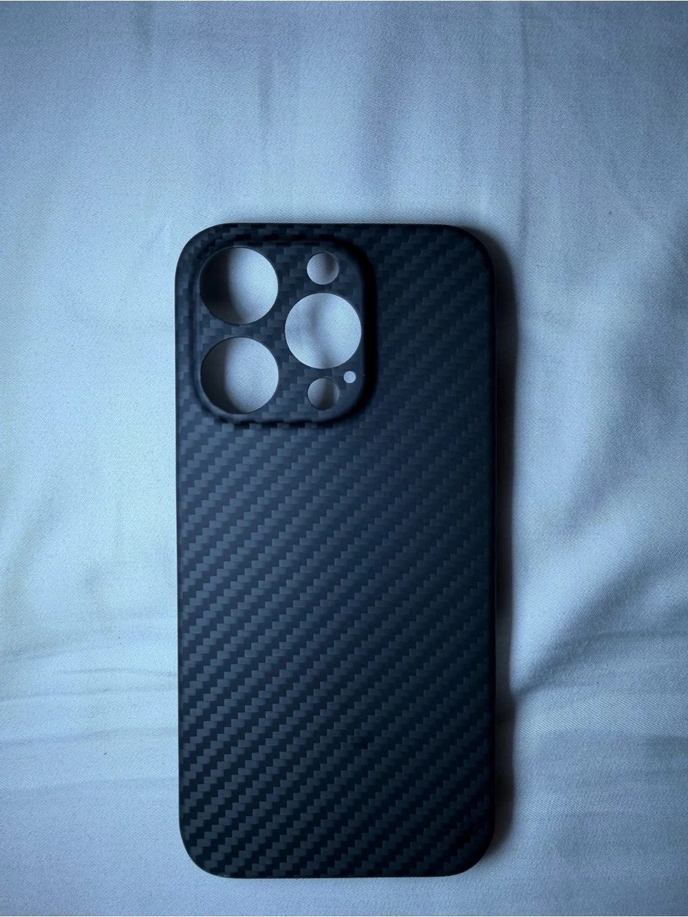 iPhone 15 Pro 5 phone Cases Belkin Carbon Fiber MagSafe + free Lens New